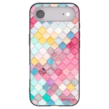 Picasee Μαύρη θήκη σιλικόνης για Apple iPhone Air - Colorful roof