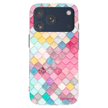 Picasee διαφανής θήκη σιλικόνης Apple iPhone 17 Pro - Colorful roof