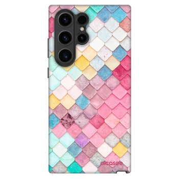 Θήκη για Samsung Galaxy S22 Ultra 5G - Colorful roof