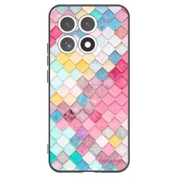 Picasee Μαύρη θήκη σιλικόνης για Xiaomi 15T - Colorful roof