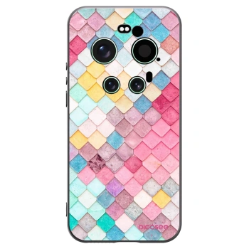 Picasee Μαύρη θήκη σιλικόνης για Xiaomi 17 Ultra - Colorful roof