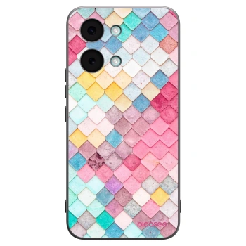 Picasee Μαύρη θήκη σιλικόνης για Xiaomi Poco X8 Pro Max - Colorful roof
