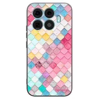 Picasee Μαύρη θήκη σιλικόνης για Xiaomi 17T - Colorful roof