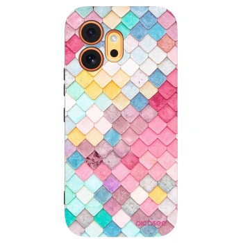 Picasee Μαύρη θήκη σιλικόνης για Honor 600 - Colorful roof