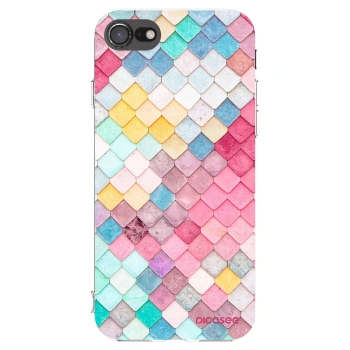 Picasee διαφανής θήκη σιλικόνης Apple iPhone 8 - Colorful roof