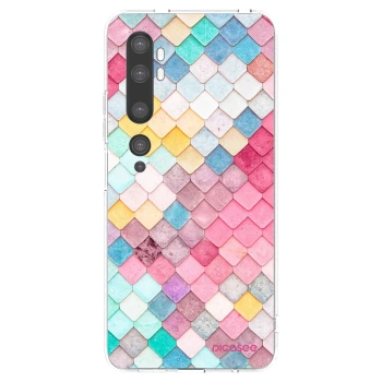 Picasee διαφανής θήκη σιλικόνης Xiaomi Mi Note 10 (Pro) - Colorful roof