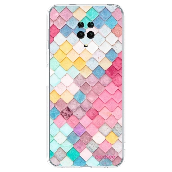 Picasee διαφανής θήκη σιλικόνης Xiaomi Redmi Note 9S - Colorful roof