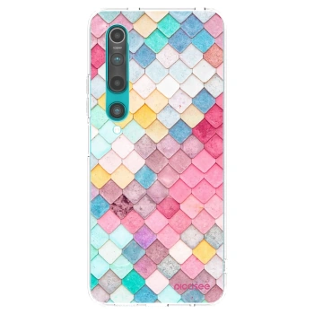 Picasee διαφανής θήκη σιλικόνης Xiaomi Mi 10 - Colorful roof