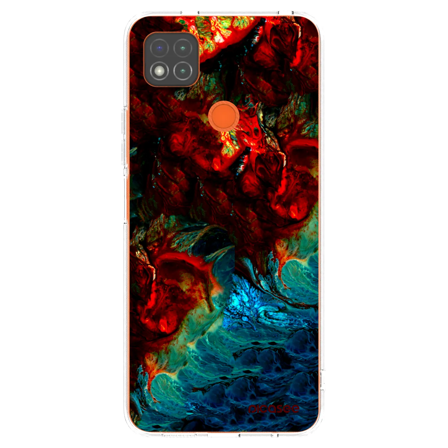 Picasee διαφανής θήκη σιλικόνης Xiaomi Redmi 9C - Universe