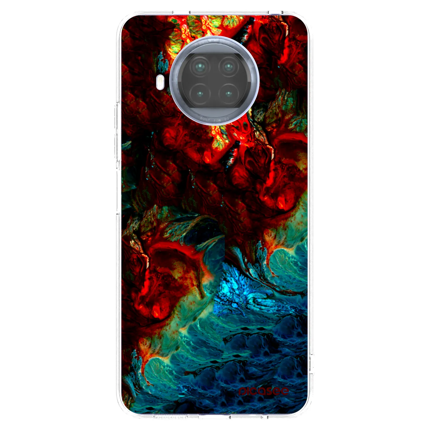 Picasee διαφανής θήκη σιλικόνης Xiaomi Mi 10T Lite - Universe