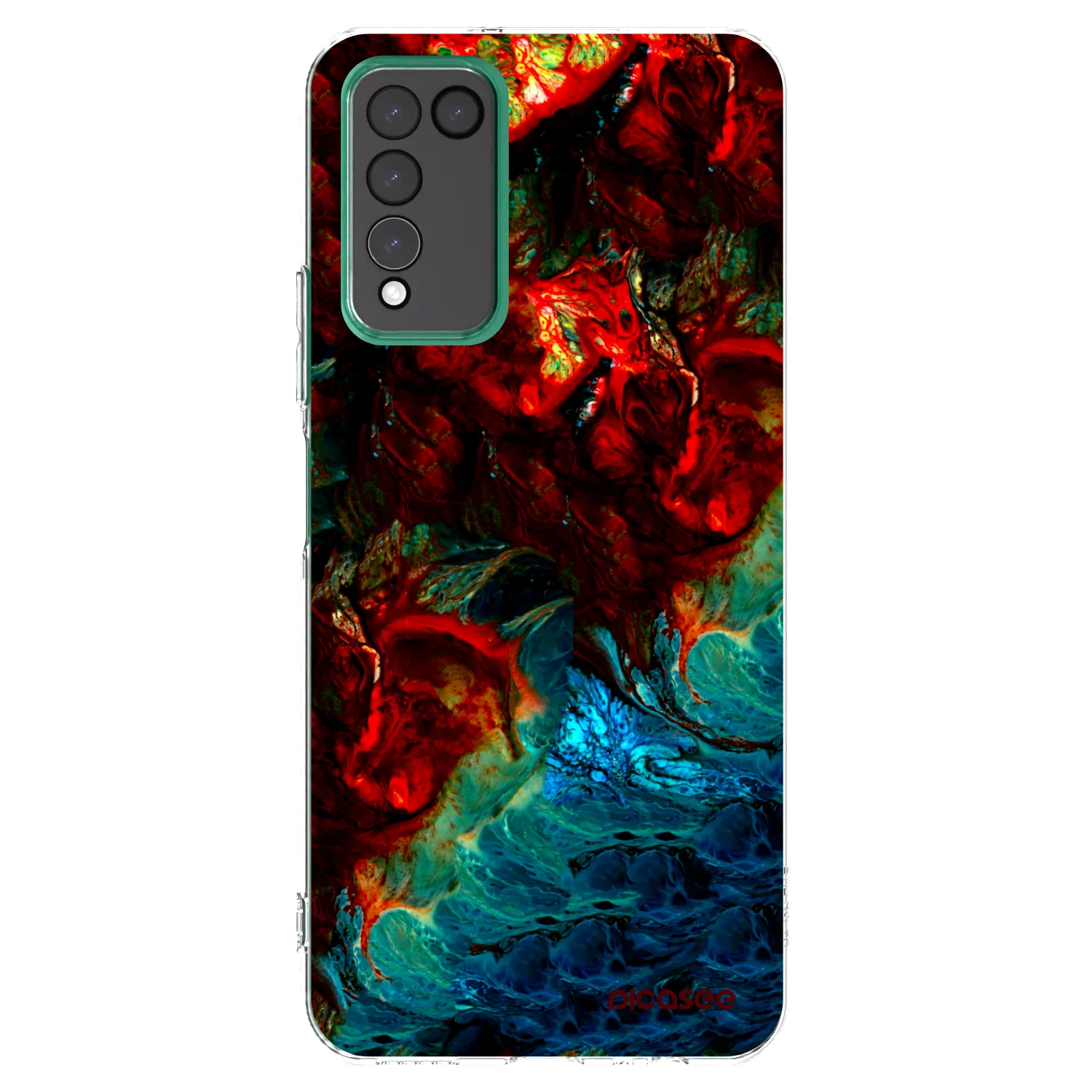 Picasee διαφανής θήκη σιλικόνης Honor 10X Lite - Universe
