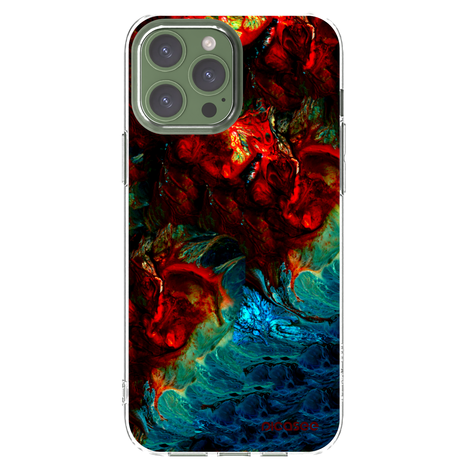 Picasee διαφανής θήκη σιλικόνης Apple iPhone 13 Pro Max - Universe