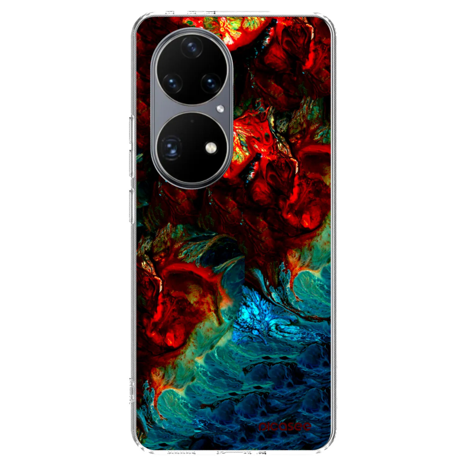 Picasee διαφανής θήκη σιλικόνης Huawei P50 - Universe
