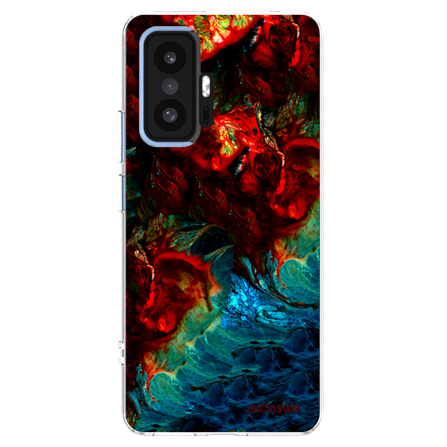 Picasee διαφανής θήκη σιλικόνης Xiaomi 11T Pro - Universe