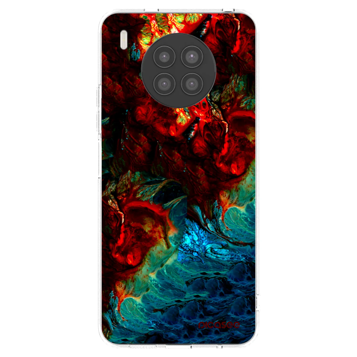 Picasee διαφανής θήκη σιλικόνης Huawei Nova 8i - Universe