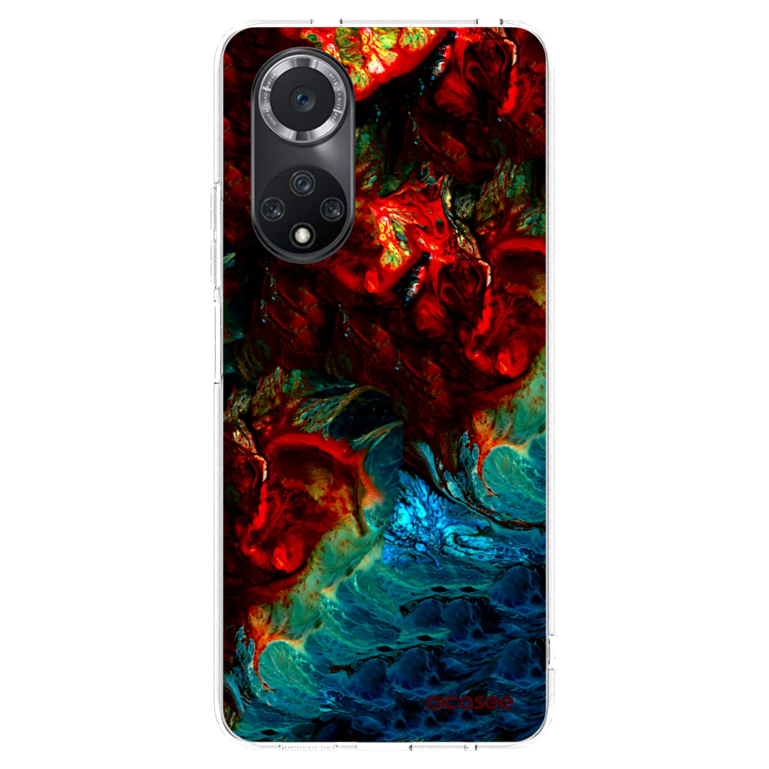 Picasee διαφανής θήκη σιλικόνης Huawei Nova 9 SE - Universe