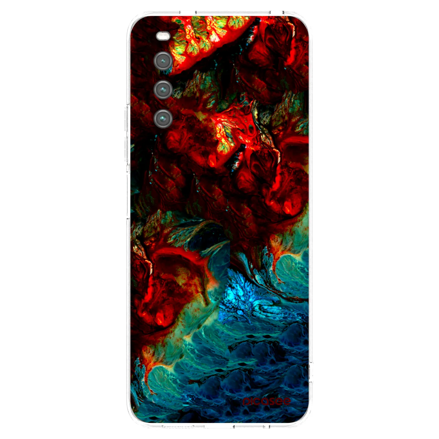 Picasee διαφανής θήκη σιλικόνης Sony Xperia 10 IV 5G - Universe