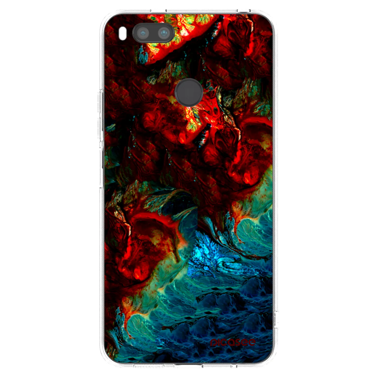 Picasee διαφανής θήκη σιλικόνης Xiaomi Redmi A1 - Universe