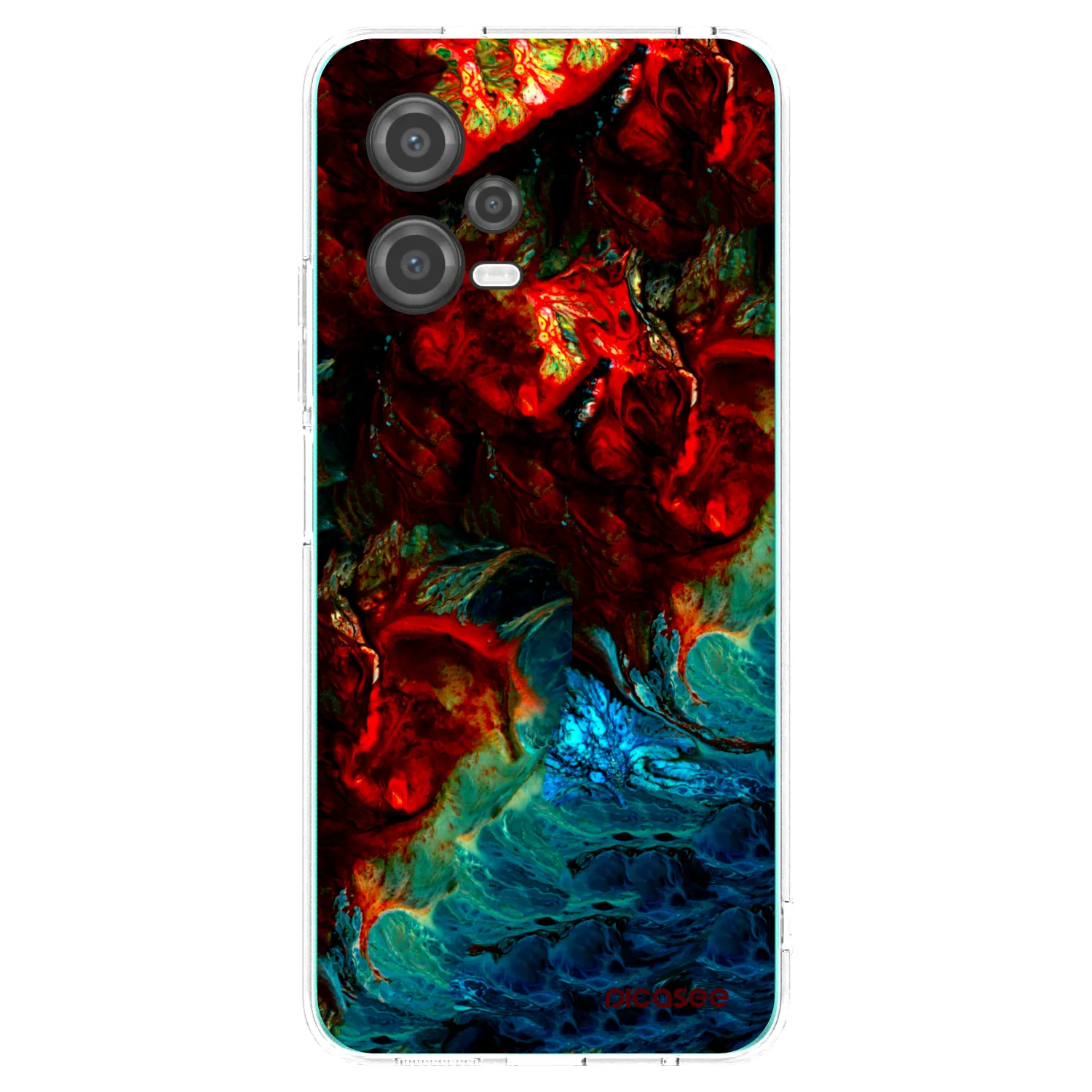 Picasee διαφανής θήκη σιλικόνης Xiaomi Poco X5 - Universe