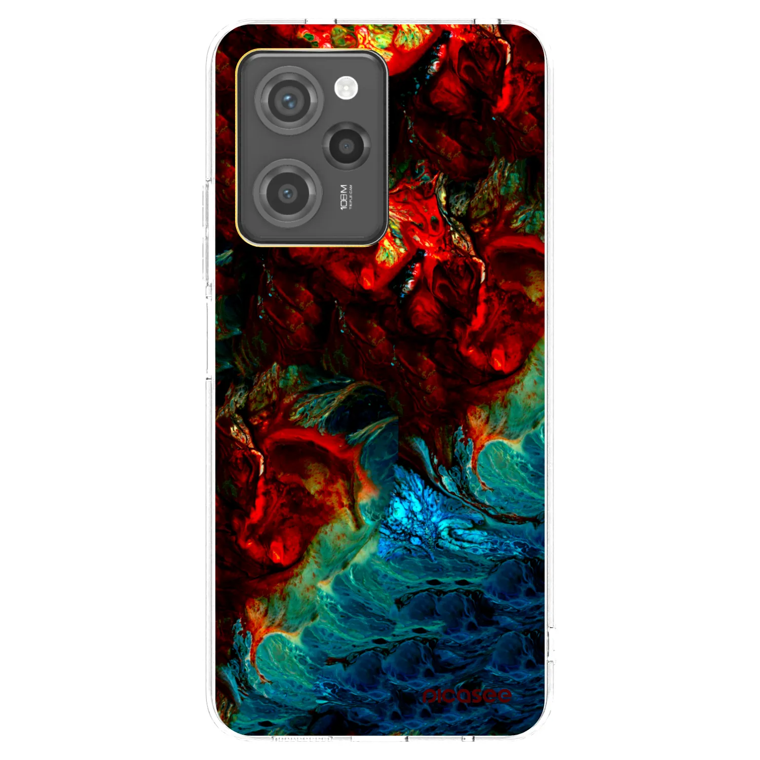 Picasee διαφανής θήκη σιλικόνης Xiaomi Poco X5 Pro - Universe