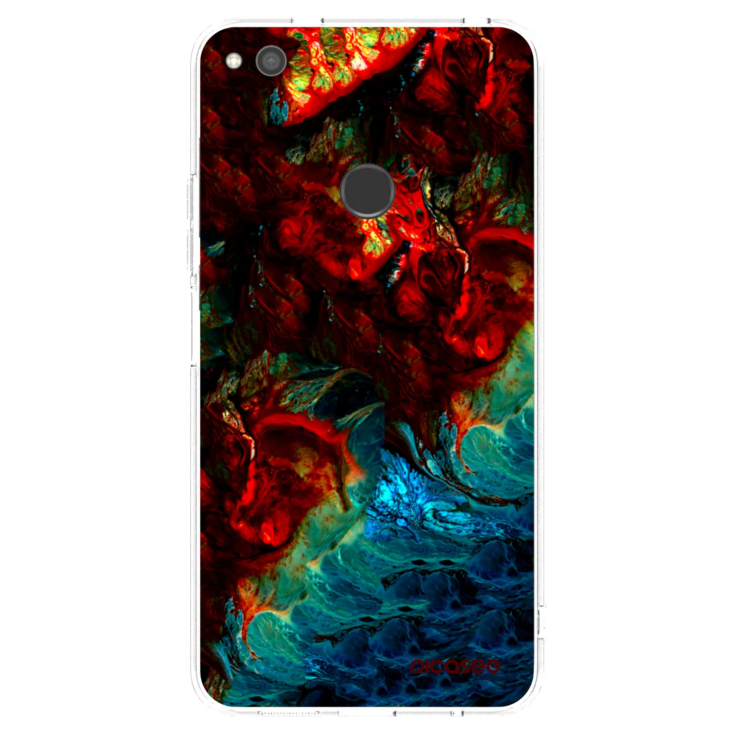 Picasee διαφανής θήκη σιλικόνης Huawei P9 Lite 2017 - Universe