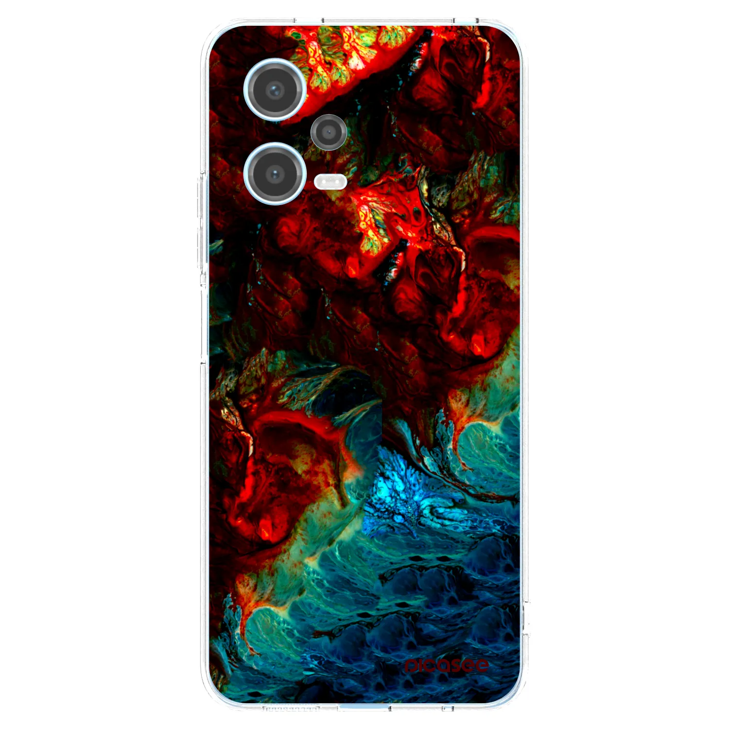 Picasee διαφανής θήκη σιλικόνης Xiaomi Redmi Note 12 5G - Universe