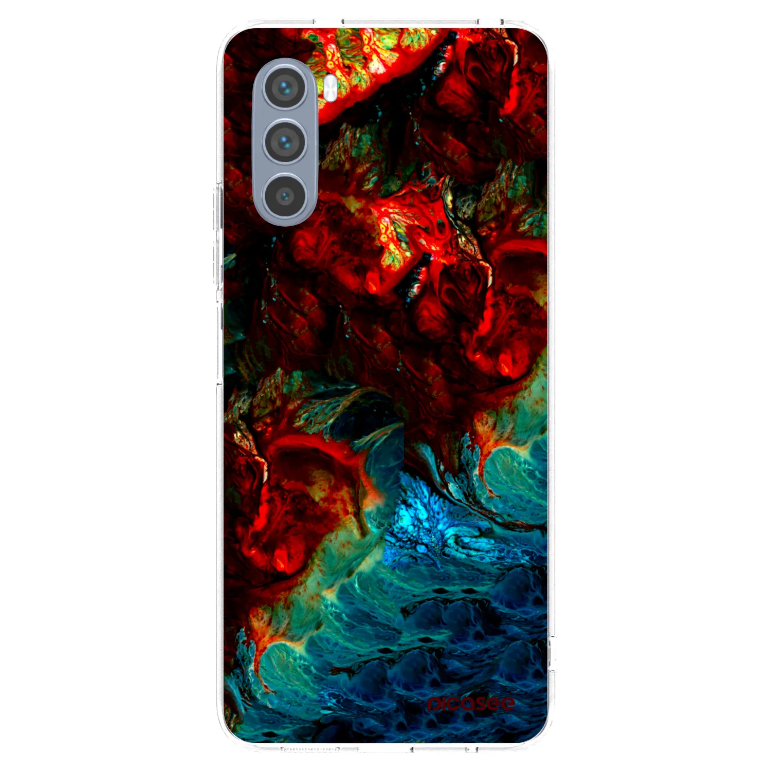 Picasee διαφανής θήκη σιλικόνης Motorola Moto G62 - Universe