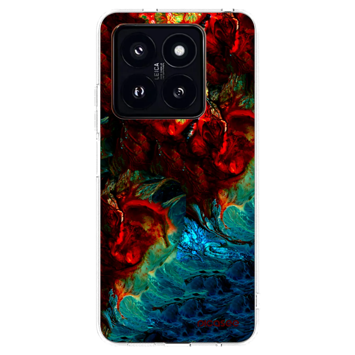 Picasee διαφανής θήκη σιλικόνης Xiaomi 14 Pro - Universe