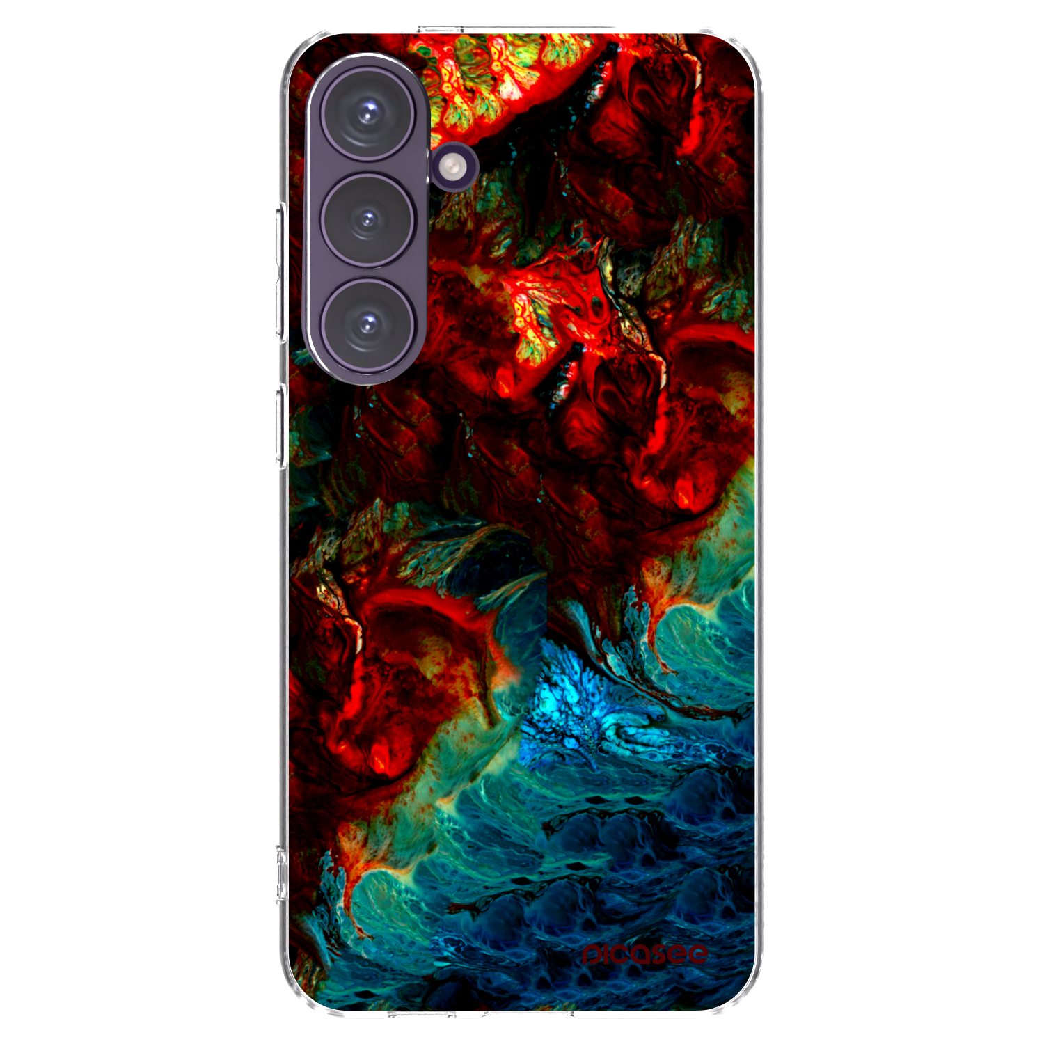 Picasee διαφανής θήκη σιλικόνης Samsung Galaxy S24+ S926B 5G - Universe