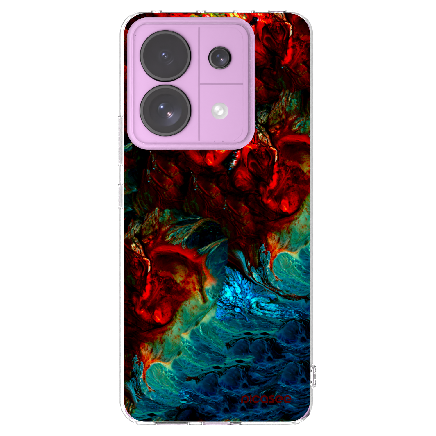 Picasee διαφανής θήκη σιλικόνης Xiaomi Redmi Note 13 Pro 5G - Universe