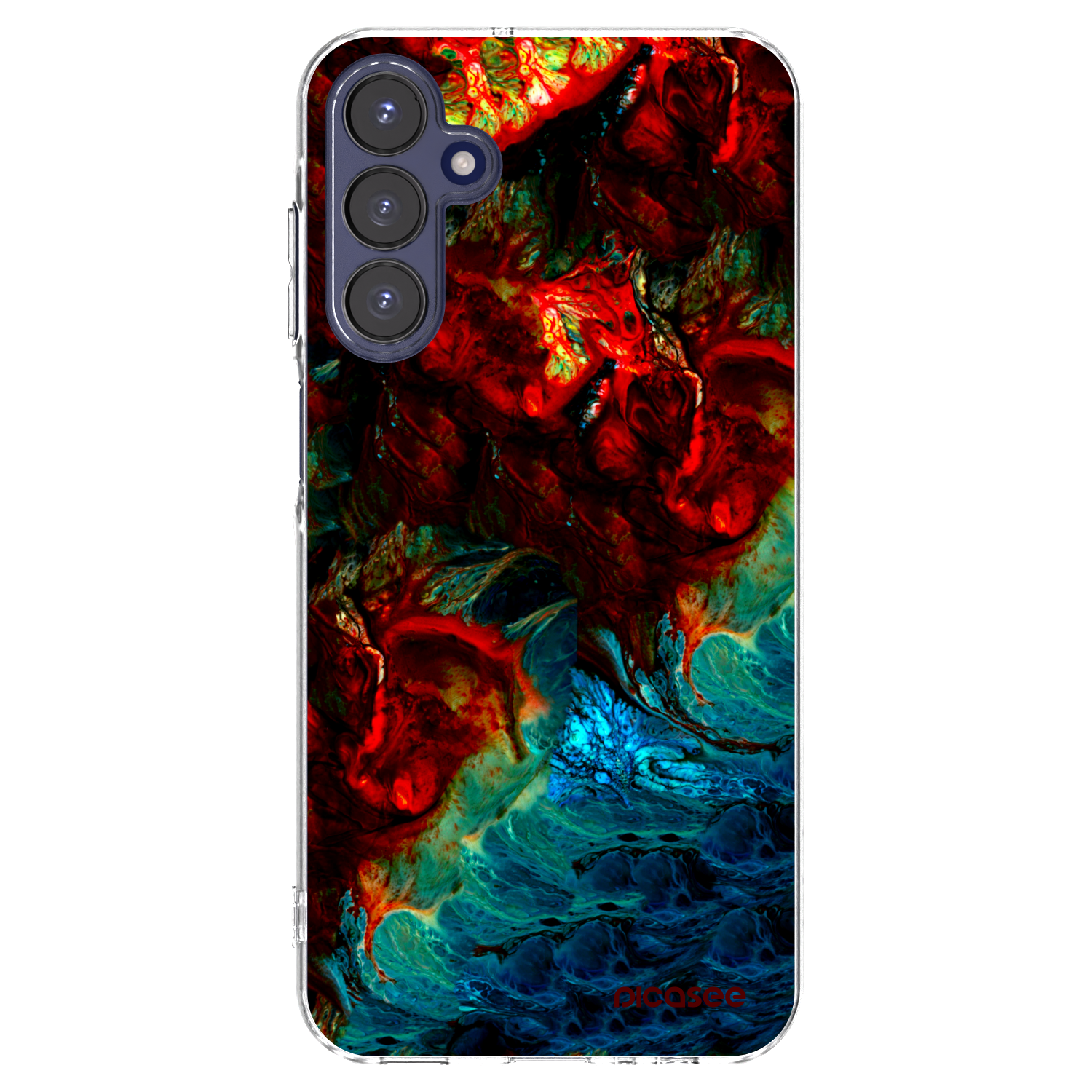 Picasee διαφανής θήκη σιλικόνης Samsung Galaxy A15 A155F 4G - Universe