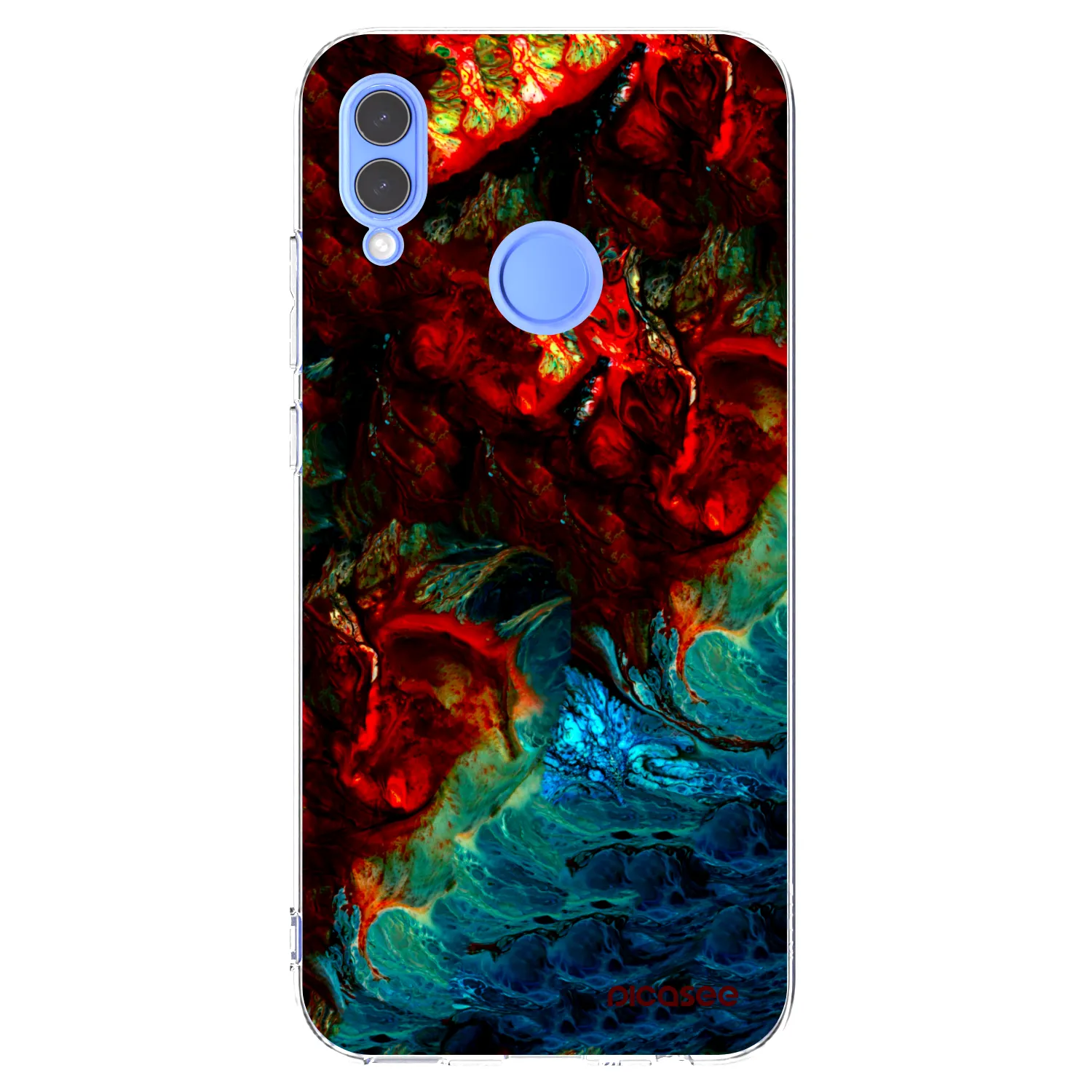 Picasee διαφανής θήκη σιλικόνης Honor 10 Lite - Universe