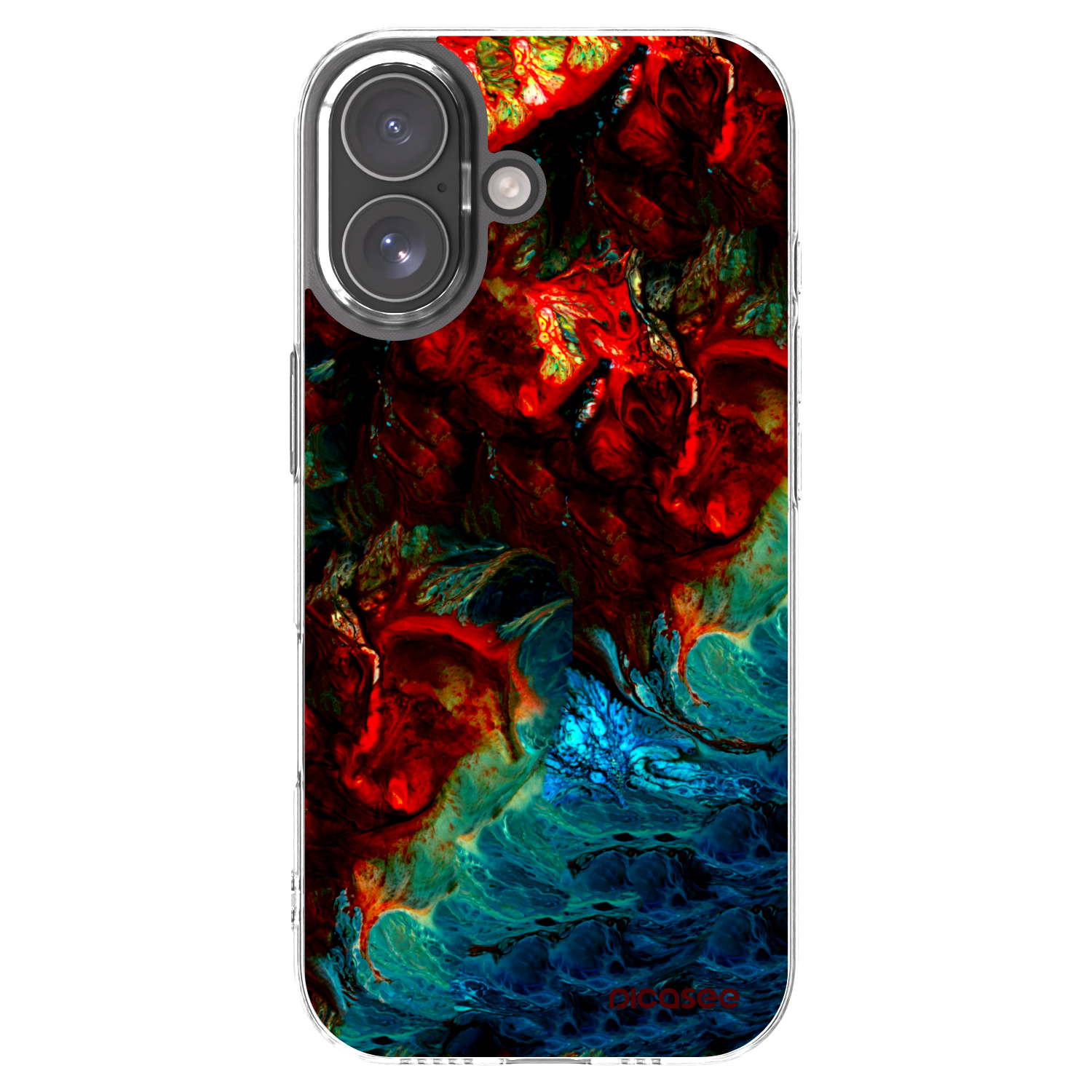 Picasee διαφανής θήκη σιλικόνης Apple iPhone 17 - Universe