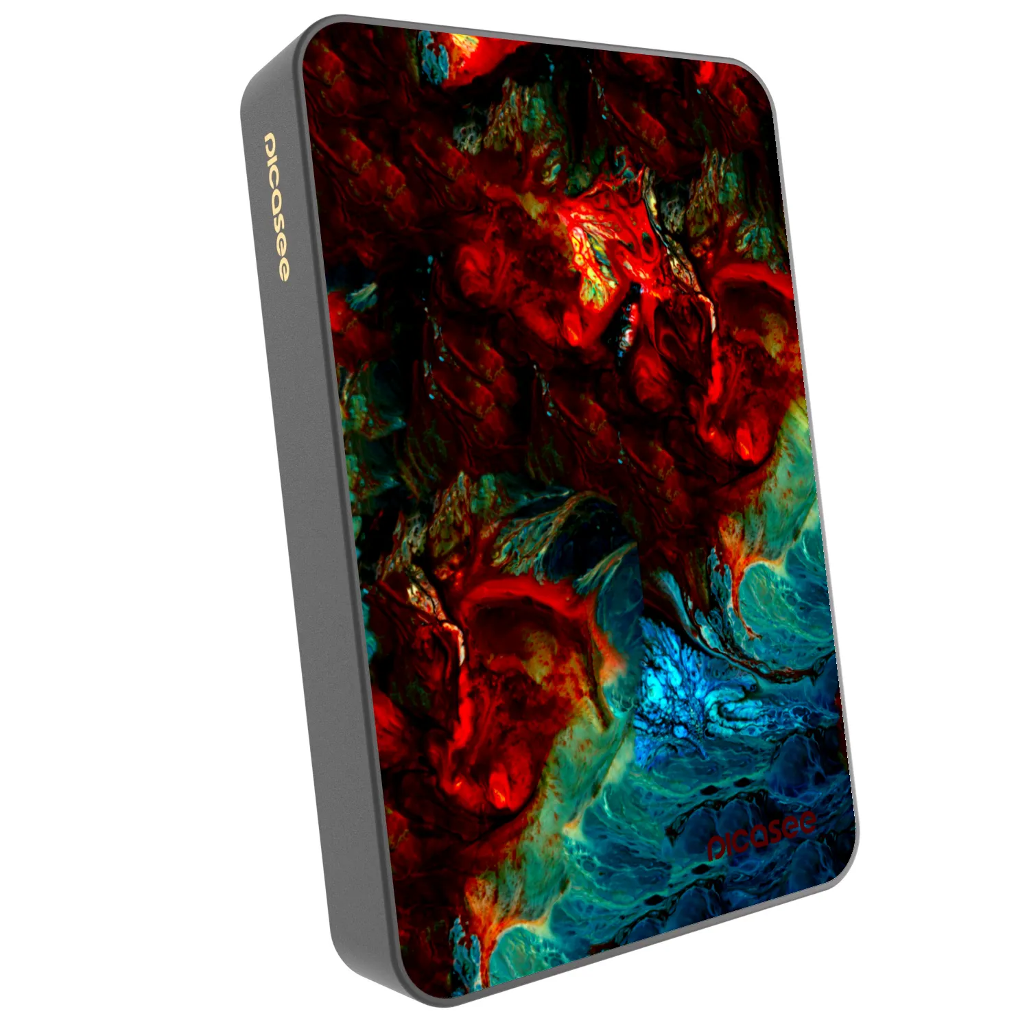 Picasee Powerbank με MagSafe 10 000 mAh Γκρί - Universe