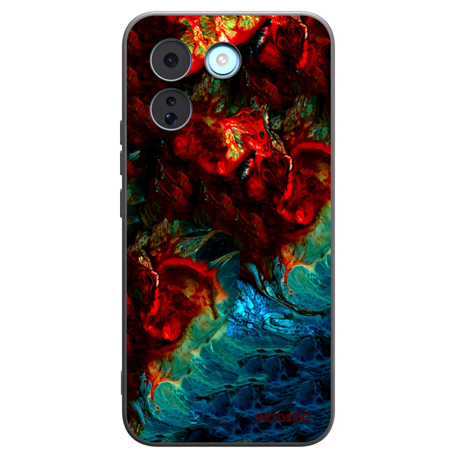 Picasee Μαύρη θήκη σιλικόνης για Xiaomi Redmi Note 17 Pro MAX 5G - Universe