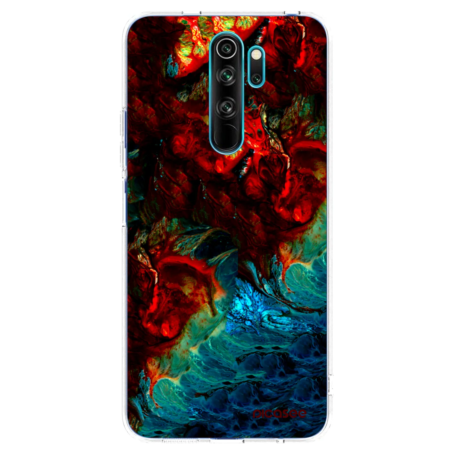 Picasee διαφανής θήκη σιλικόνης Xiaomi Redmi Note 8 Pro - Universe