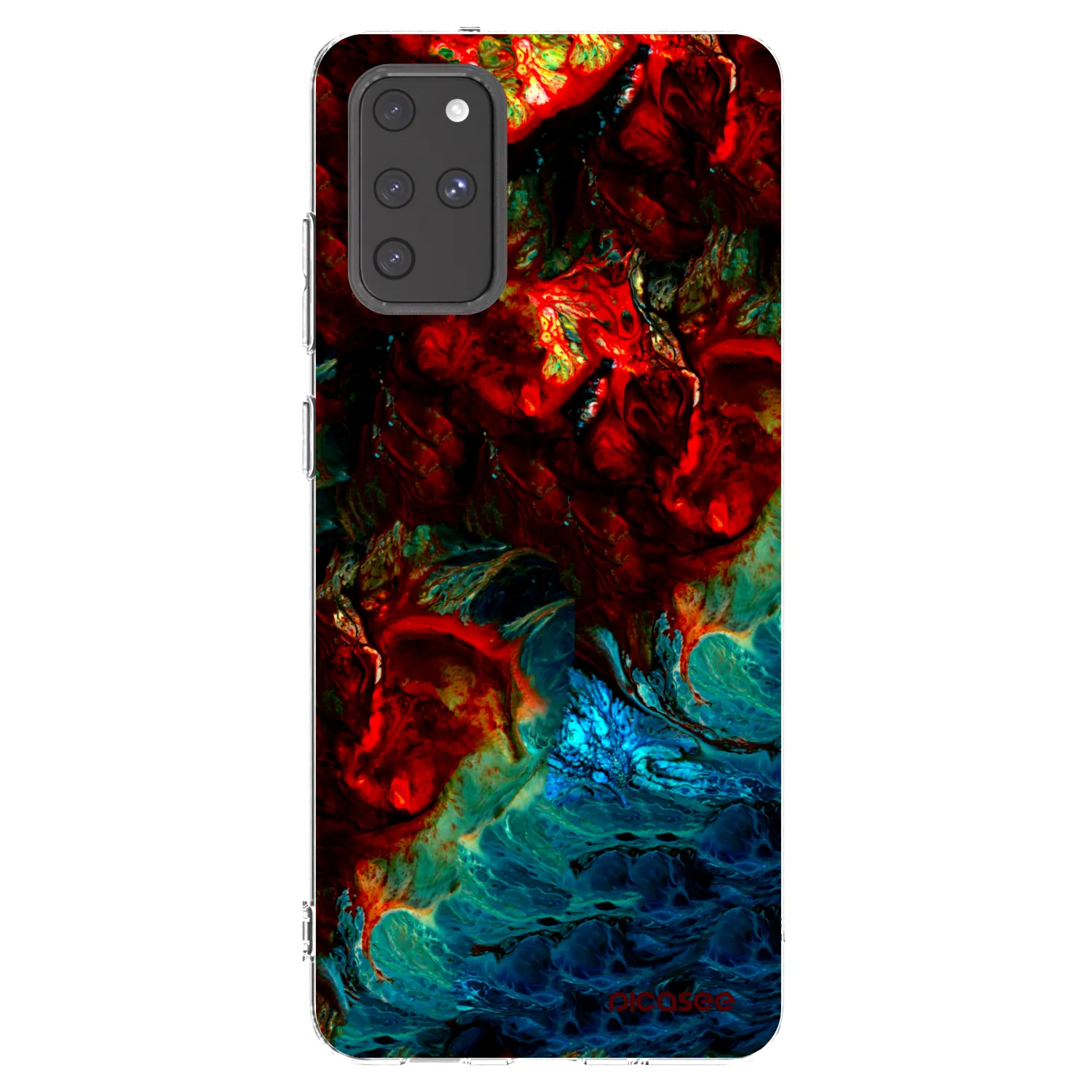Picasee διαφανής θήκη σιλικόνης Samsung Galaxy S20+ G985F - Universe