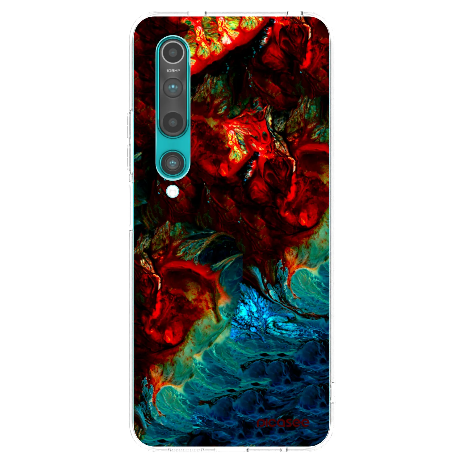 Picasee διαφανής θήκη σιλικόνης Xiaomi Mi 10 - Universe