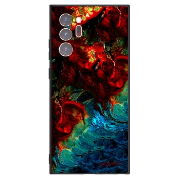 Picasee Μαύρη θήκη σιλικόνης για Samsung Galaxy Note 20 Ultra - Universe