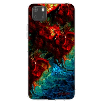 Picasee διαφανής θήκη σιλικόνης Huawei Y5P - Universe