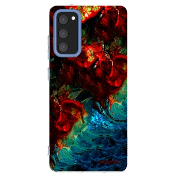 Picasee διαφανής θήκη σιλικόνης Samsung Galaxy S20 FE - Universe