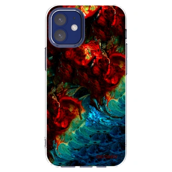 Picasee διαφανής θήκη σιλικόνης Apple iPhone 12 mini - Universe