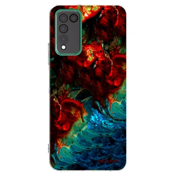 Picasee διαφανής θήκη σιλικόνης Honor 10X Lite - Universe