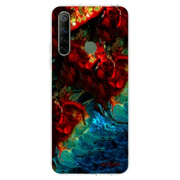 Picasee διαφανής θήκη σιλικόνης Realme 6i - Universe