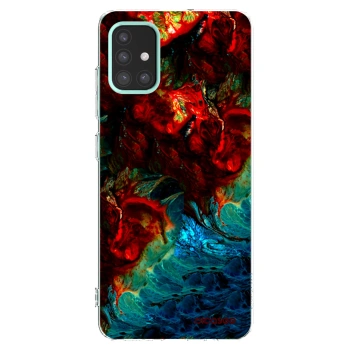 Picasee διαφανής θήκη σιλικόνης Samsung Galaxy M31s - Universe