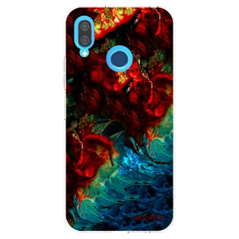 Picasee διαφανής θήκη σιλικόνης Huawei P20 Lite - Universe