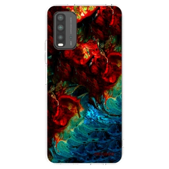 Picasee διαφανής θήκη σιλικόνης Xiaomi Redmi 9T - Universe