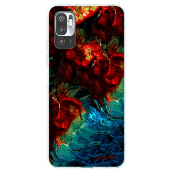 Picasee διαφανής θήκη σιλικόνης Xiaomi Redmi Note 10 5G - Universe