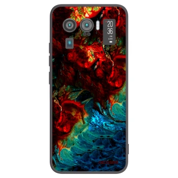 Picasee Μαύρη θήκη σιλικόνης για Xiaomi Mi 11 Ultra - Universe