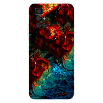 Picasee διαφανής θήκη σιλικόνης Xiaomi Redmi 10 - Universe